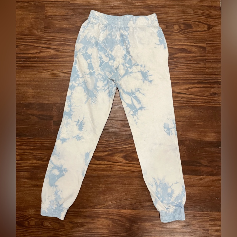 NWT Frankie's Bikinis Aiden Tie Dye Cloud Sweatpants Size S - Picture 4 of 9